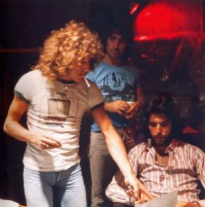 Ron with The Who 1973